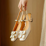 Susanna - Elegant Shoes with Floral Detail
