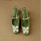 Susanna - Elegant Shoes with Floral Detail