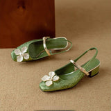 Susanna - Elegant Shoes with Floral Detail