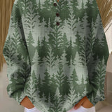 Emily - Green Evergreen Forest Jumper