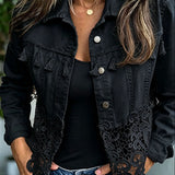Brooklyn | Fringe & Lace Jacket
